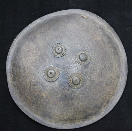 An Indian circular dhal, 21.75in.